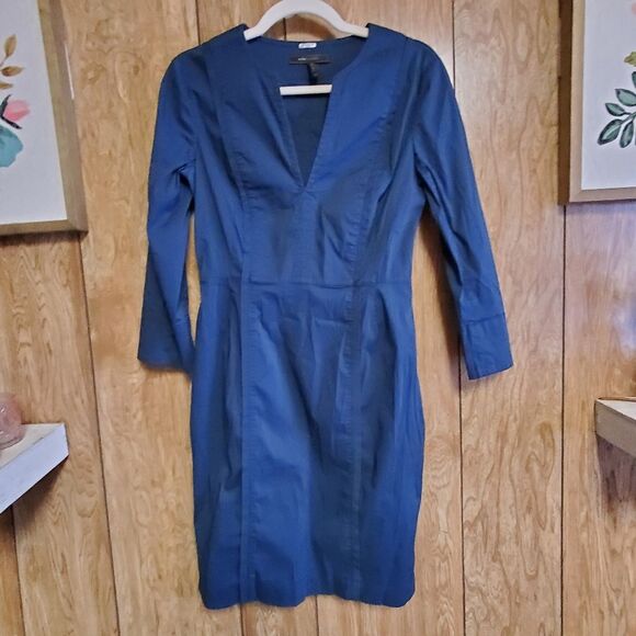 BCBGMaxAzria | Blue Dress | Size 6 - Picture 1 of 7